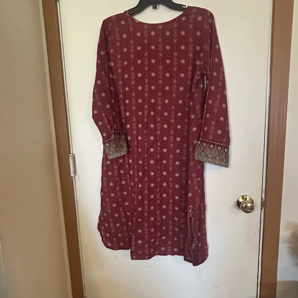 Zeen Size 12 Indian Embroidered Dress